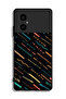 Xiaomi Poco M4 5G Protective Case Cover X Lines Abstract Pattern - 2