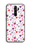 Xiaomi Redmi Note 8 Pro Protective Case Cover Hearts Doodle - 2