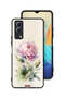 Vivo Y72 5G Protective Case Cover Watercolor Rose Paint Art