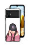 Xiaomi Poco M5 4G Protective Case Cover Girl Making Snap