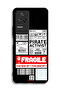 Xiaomi Redmi K40S Protective Case Cover Private Activist Fragile Sticker - 2
