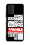 Xiaomi Redmi Note 10 4G Protective Case Cover Private Activist Fragile Sticker - 2