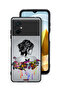 Xiaomi Poco M5 4G Protective Case Cover Butterflies And Girl Abstract Art