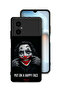 غطاء حماية لهاتف Xiaomi Poco M4 5G بوجه سعيد