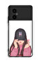 Xiaomi Poco M4 5G Protective Case Cover Girl Making Snap - 2