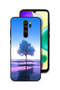 Xiaomi Redmi Note 8 Pro Protective Case Cover Tree Neon Body Of Water Reflection Digital Art