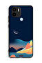 Xiaomi Redmi A1 Plus Protective Case Cover Moon Abstract Drawing Art - 2