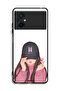 Xiaomi Poco M5 4G Protective Case Cover Girl Making Snap - 2