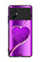 Xiaomi Poco M5 4G Protective Case Cover Glitter Heart - 2