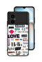 Xiaomi Poco M4 5G Protective Case Cover Short Quotes Stickers