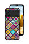 Xiaomi Poco M5 4G Protective Case Cover Mandala Squares Pattern
