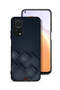 Xiaomi Mi 10T Pro 5G Protective Case Cover Squares Pattern On Cloth