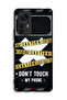 Xiaomi 12S Pro Protective Case Cover Caution Never Touch My Phone - 2