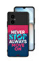 Xiaomi Poco M4 5G Protective Case Cover Never Stop Always Move On