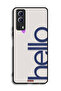 Vivo Y72 5G Protective Case Cover Hello - 2