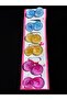 6 Pieces Embossed Buckle Colorful Children's Buckle