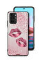 Xiaomi Redmi Note 10S Protective Case Cover Glitter Lips