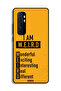 Xiaomi Mi Note 10 Lite Protective Case Cover I Am Weird - 2