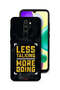Xiaomi Redmi Note 8 Pro Protective Case Cover Less Talking More Doing