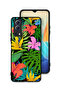 Vivo Y72 5G Protective Case Cover Pattern Tropical Flowers Leaves