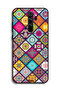 Xiaomi Redmi Note 8 Pro Protective Case Cover Mandala Squares Pattern - 2