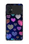 Xiaomi Poco M5 4G Protective Case Cover Dhaga Hearts Pattern - 2