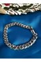 Men's Steel Bracelet - 10mm Gourmet Model White Color Gift for Lover Husband Father Bracelet - 4