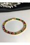 Baguette Waterway Mix Mixed Zirconia Stone Gift for Lover, Wife, Mother, Friend Steel Bracelet