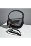 Women's Magnetic Cover Adjustable Strap Faux Leather Scarf Hand and Shoulder Bag