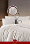 Satin Striped Double Luxury Duvet Cover Set 200X200 cm - 4