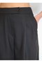 Women's Black Pocketed Pleated Palazzo Pants Yy101230 - 5