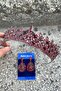 Amara Burgundy Crown and Drop Shuttle Earrings Set – Sparkling Evening Dress Bridal Set - 3