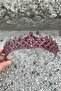 Amara Special Design Crown – Burgundy Stone Henna, Hair Accessory for Engagement, Wedding