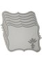 Nerina 6 Piece Luxury American Service Presentation Embroidered Cover Set Carefree Dowry Linen Set for 6 People - 3