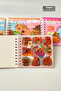 2Pcs Capybara Themed Spiral Notepad and Sticker Set 120+ Transparent Stickers 48 Sheets Note Space - 5