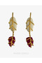Pair of 8.5 cm Women's Earrings with Large Stones