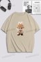 Unisex Women - Men - Kids Cute Labubu Printed Oversize T-Shirt