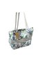 1011 Beach Bag Leaf Patterned