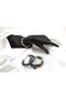 Chiffon Fabric Knitted Chain Detailed Bracelet - 5