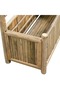 Garden Raised Bed with Trellis Bamboo 70 cm - 4