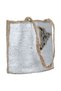 Saif Gallery Canvas Thermos Bag, 40 x 30 cm - Silver - 2
