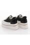 25Y423-2 Women's Genuine Leather Hidden Padding High-Sole Sneaker Sports Shoes - 4