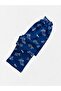 Boys' 100% Cotton Skateboard Pattern Blue Shirt Collar Button Short Sleeve Seasonal Pajamas Set - 6