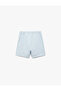 Tweed Shorts with Pearl Button Detail and Flap Pockets - 2