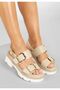 Raphaela beige platform sandals - 7