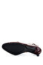 Women's Genuine Leather Cherry Heeled Shoes - 3