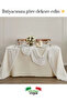 Runner Bohem Tablecloth 100% Cotton Decorative |   Wedding, Party, Promise, Engagement Decoration Tableware Ornament - 4
