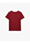 Cotton Short Sleeve Crew Neck Basic T-Shirt - 2