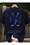 New York Lightning Printed Oversize T-Shirt