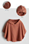 Organic 100% Cotton 4 Layer Muslin Hooded Beach Kids Baby Poncho Bathrobe Bath Towel